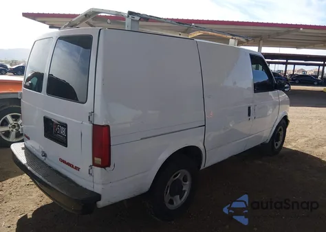 2004 Chevrolet Astro z USA, uszkodzony, nr VIN 1GCDM19X74B128046